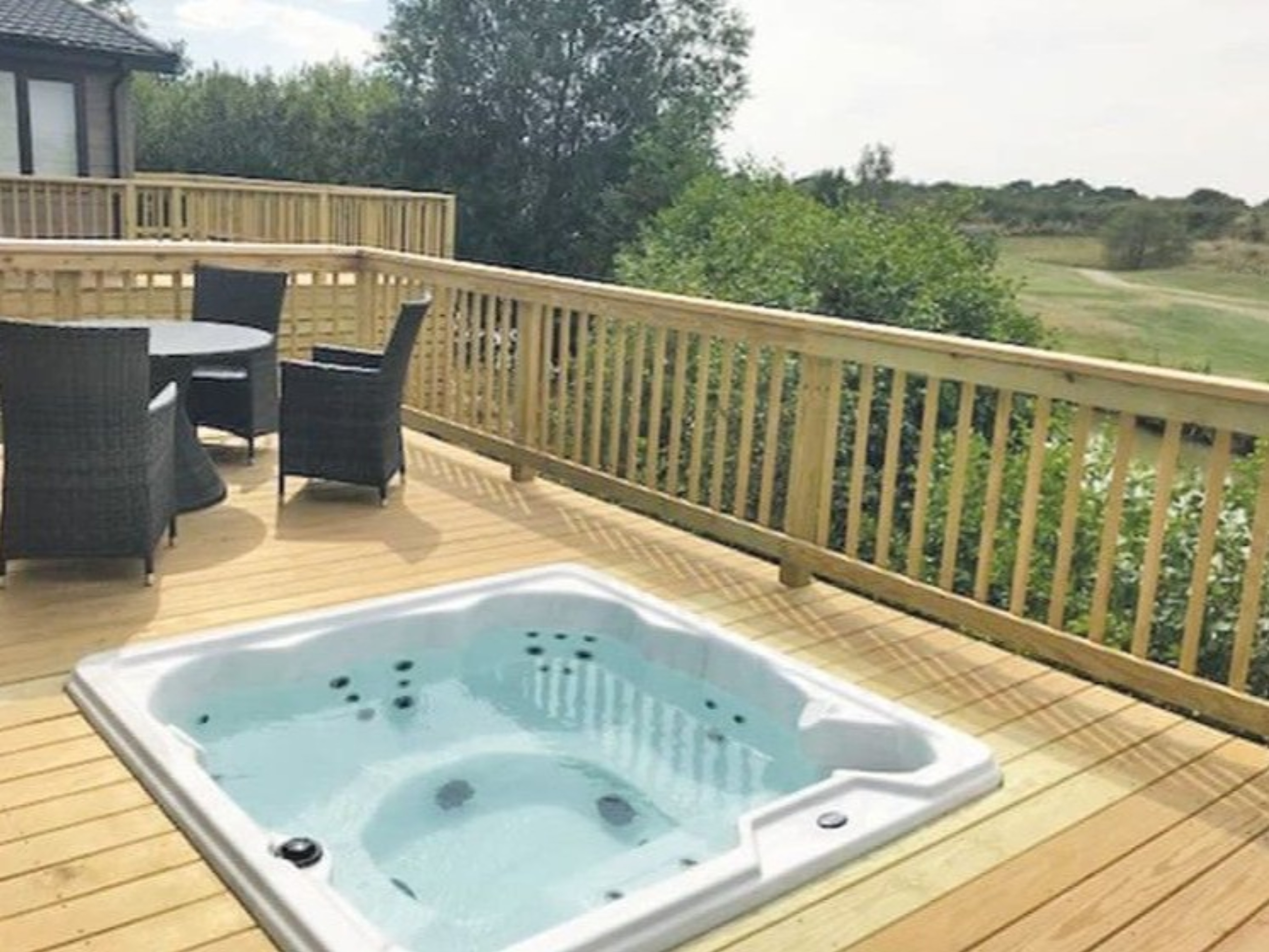 Hot Tub and Deck